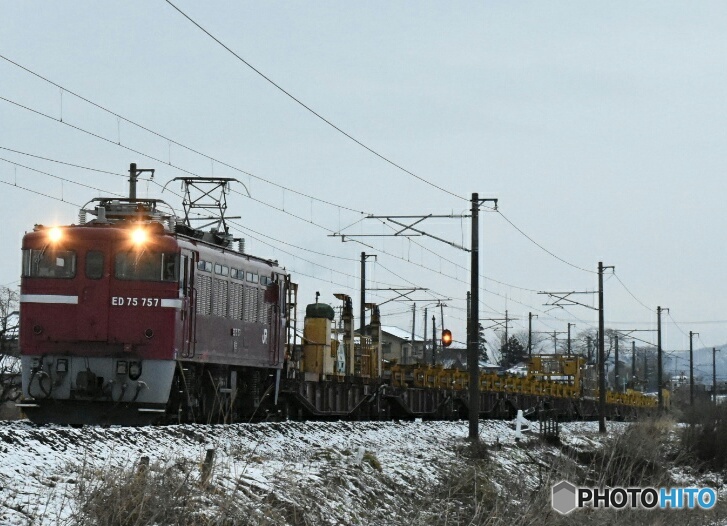 工臨  ED75 757  ロンチキ