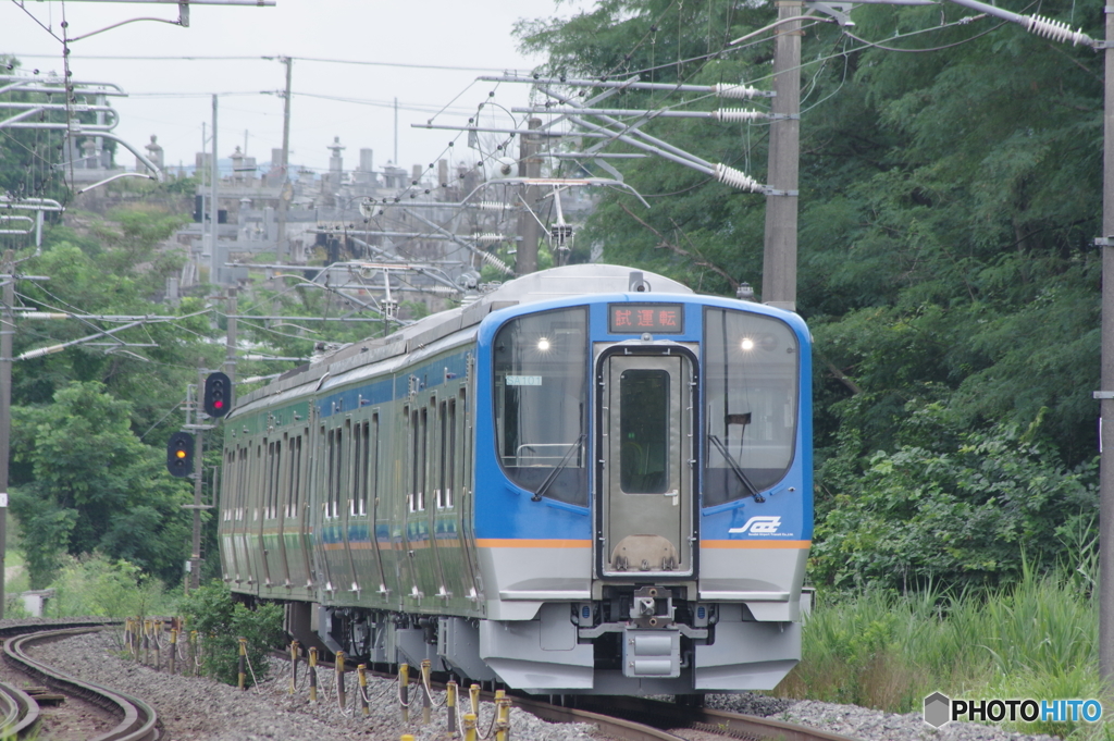 雲仙 SP 仙台空港SAT721 と P-7、721編成試運転回送 by eiji.seeman (ID