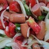 サルサ風サラダ作りました。