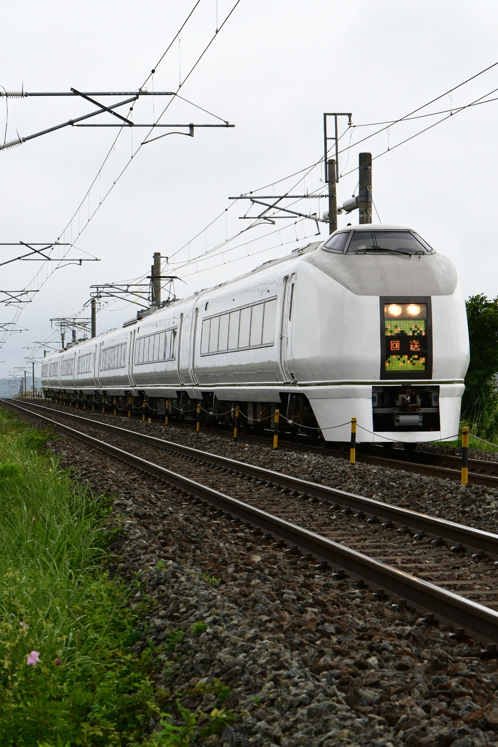 東北本線を651系が行く