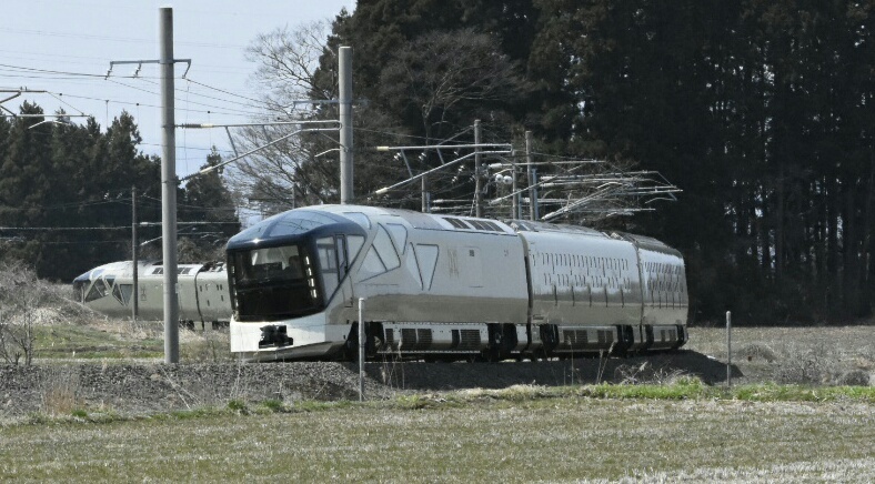 四季島試運転 会津磐梯町