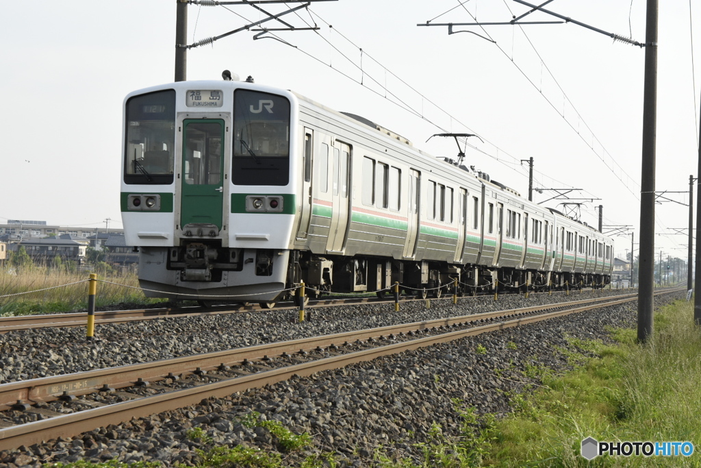 久々にやって来た719系