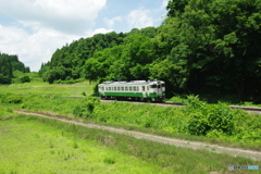 磐越東線 にて試運転キハ40