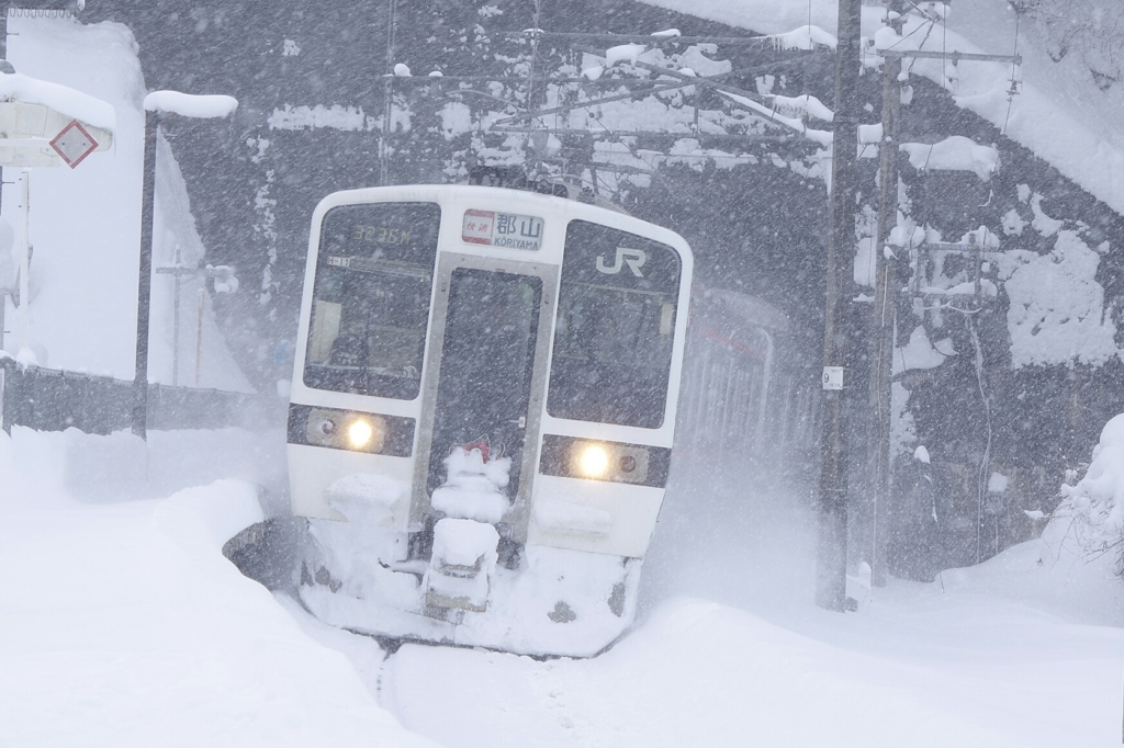 磐越西線 中山宿