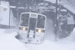 磐越西線 中山宿