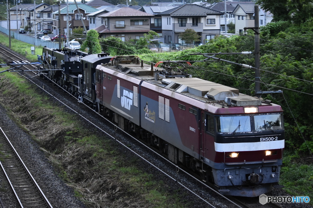 特大貨物 EH-500 シキ801+ヨ 返却
