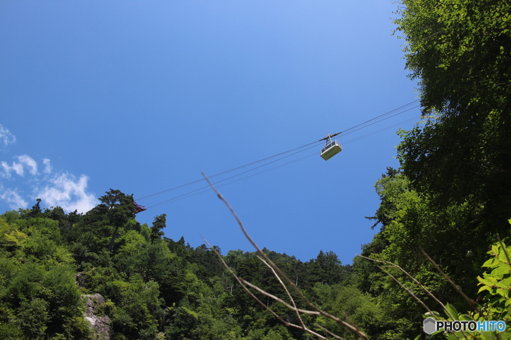 夏の山