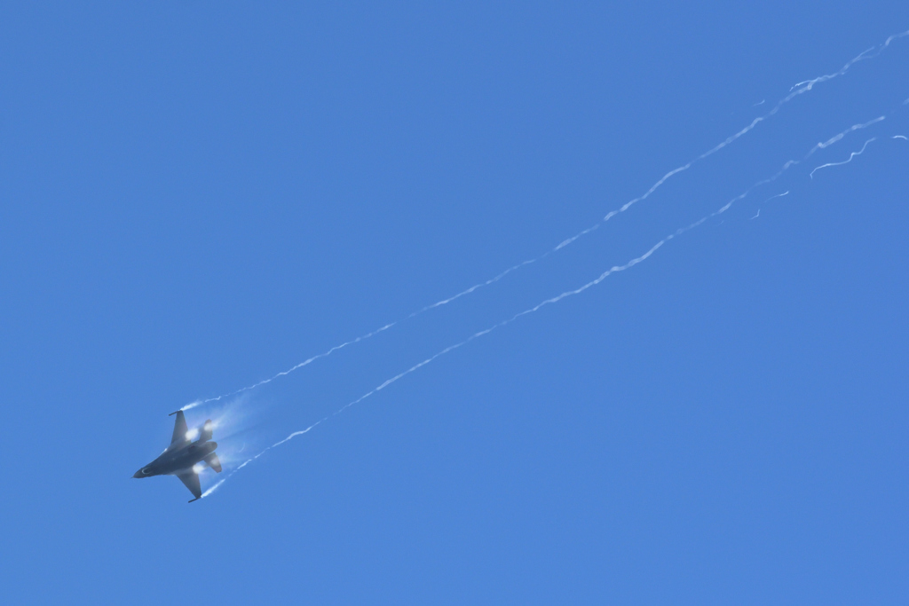 岐阜基地航空祭　前日予行　F-16　その3