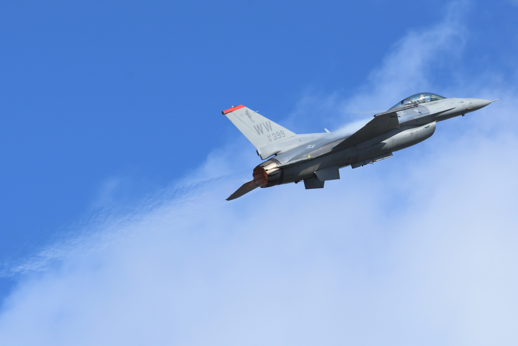 岐阜基地航空祭　前日予行　F-16　その4