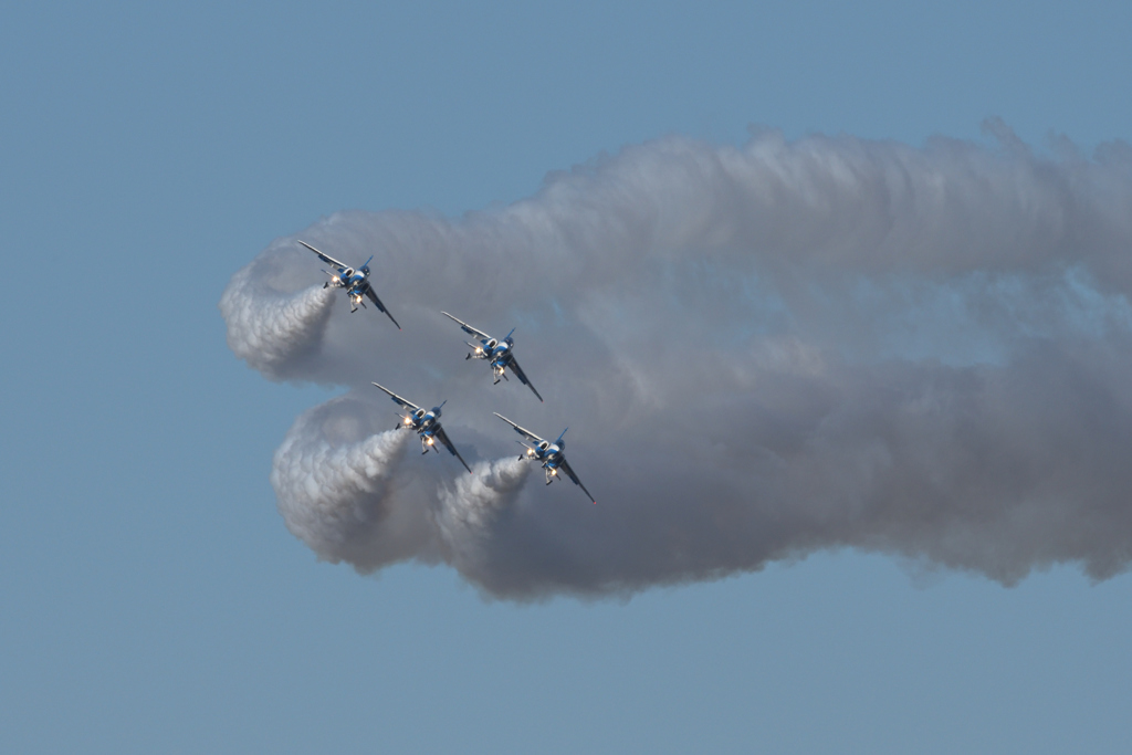 百里基地航空祭　ブルーインパルス　1