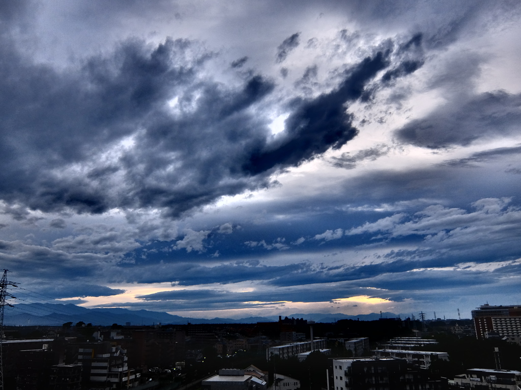 町田ヨドバシカメラ屋上夕空4 ♫