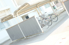 君が停めていた