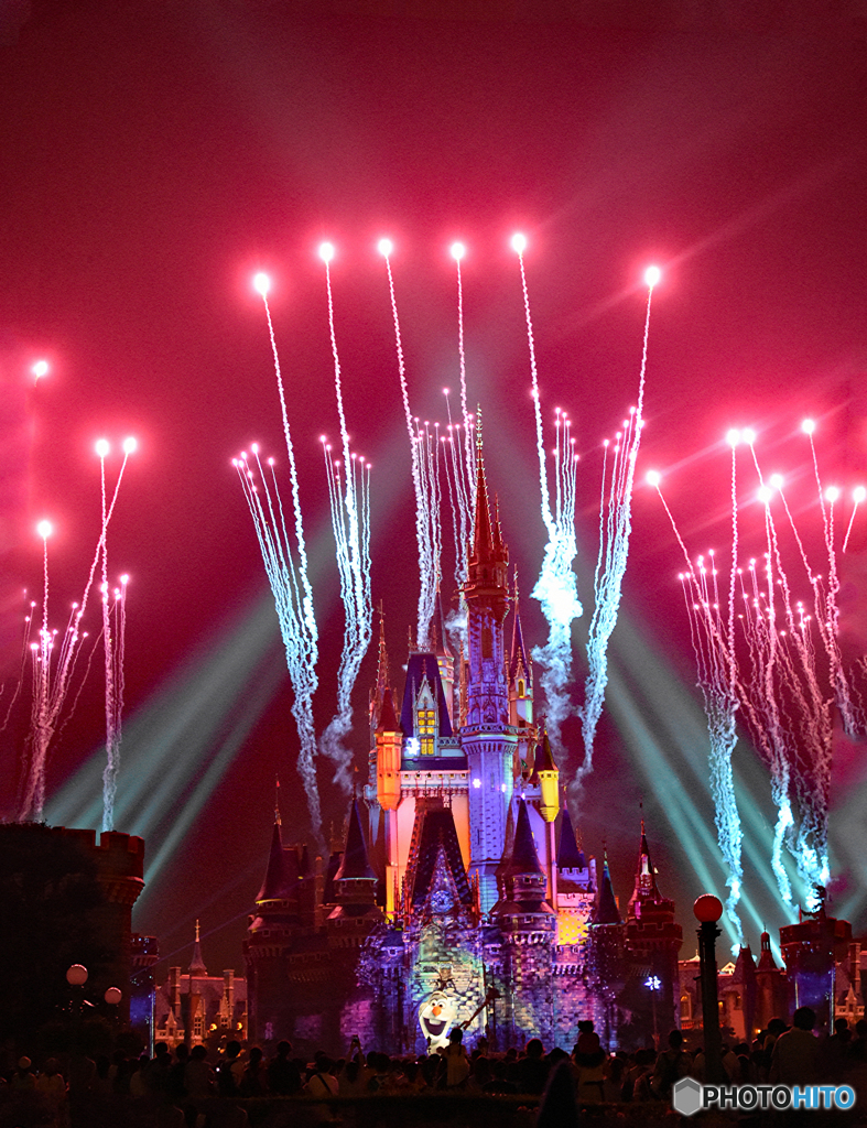 東京ディズニーリゾート偏　花火