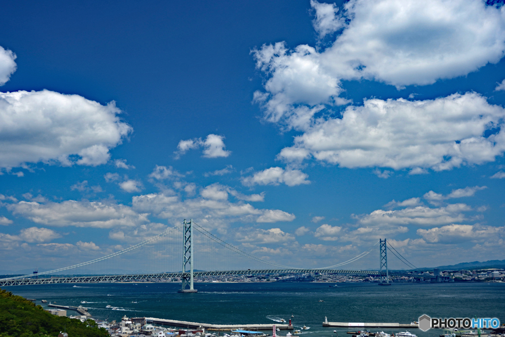 淡路島偏　明石大橋