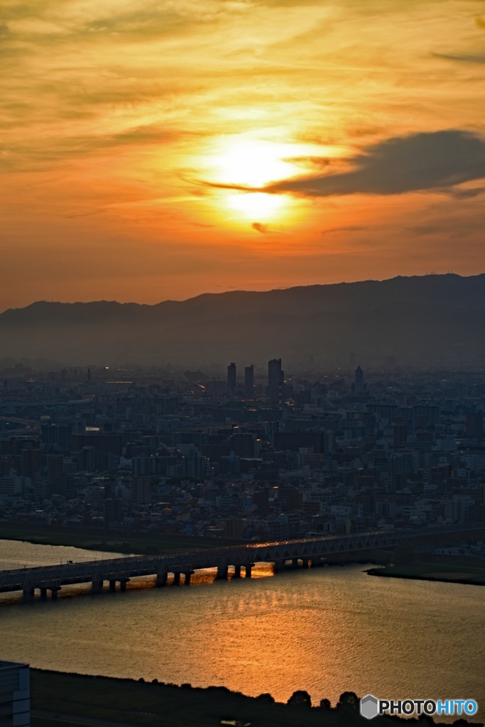 大阪空中庭園からの景色1