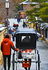 人力車も路上教習