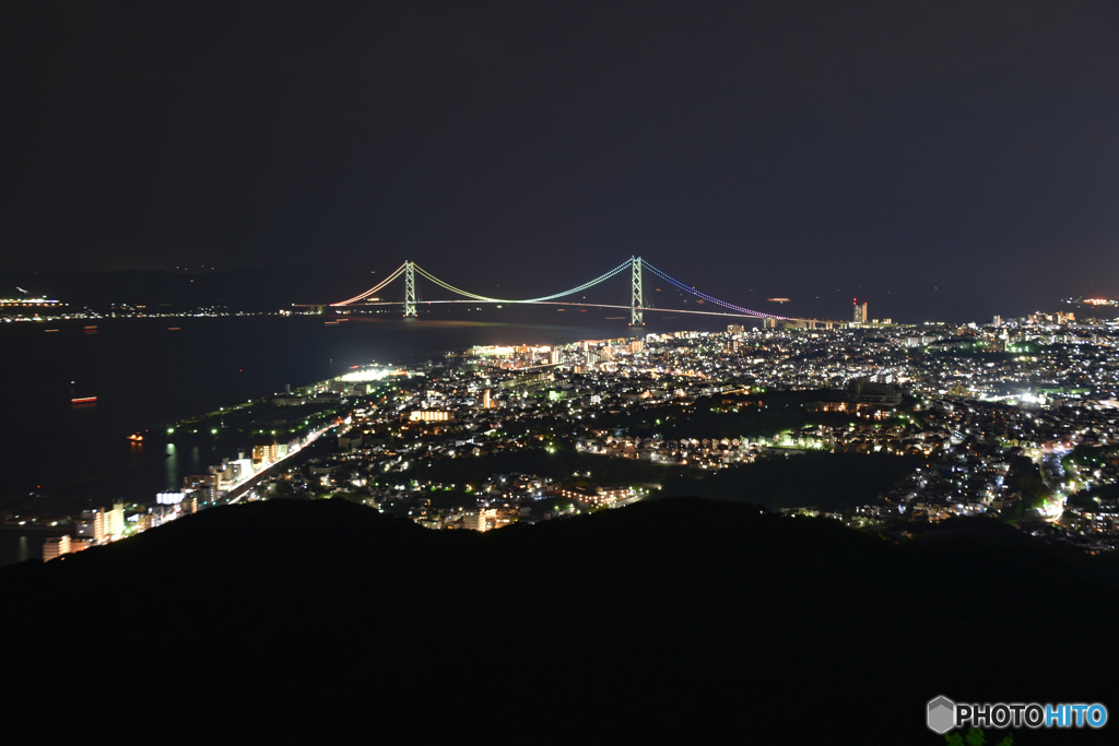 明石大橋4　須磨浦山上遊園より