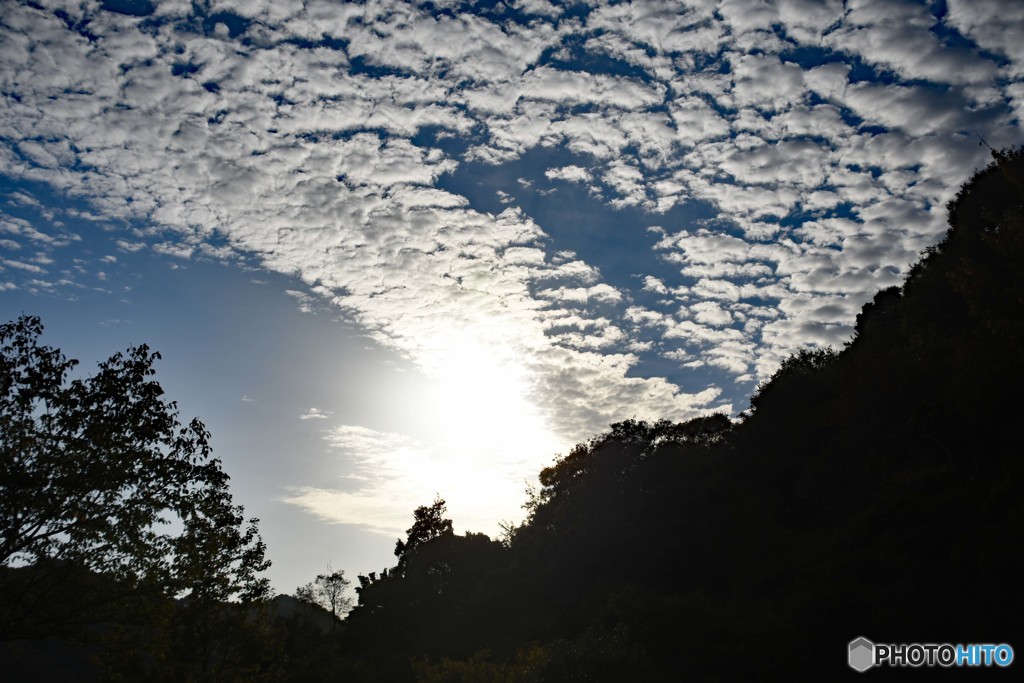今日の空