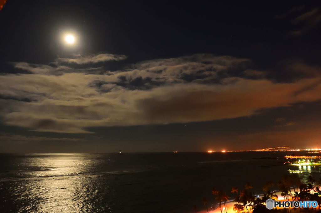 ハワイ偏　月夜