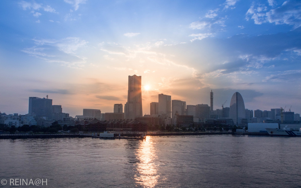 横浜　夕景