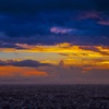 新宿の夕陽2