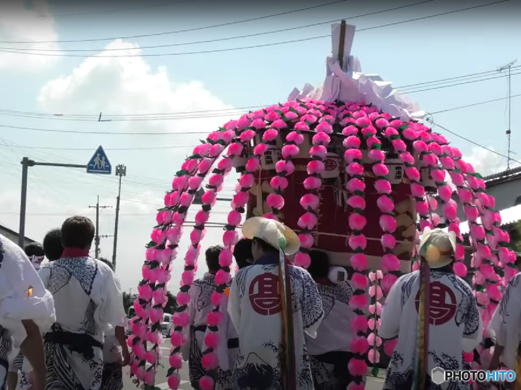 鶴市花傘鉾