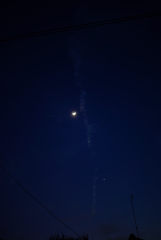 お月さまと☆彡（＾＾。