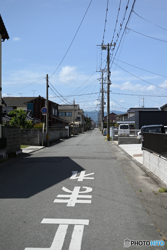 城下町の名残り