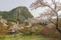 春空の下