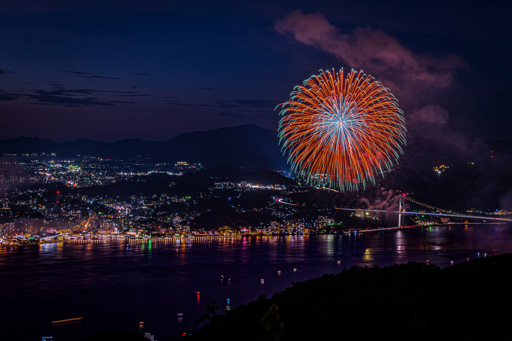 関門海峡花火大会