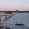 角島の朝焼け