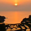 浜野浦の夕日