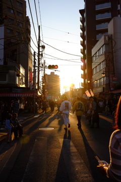 地元のお祭りその９