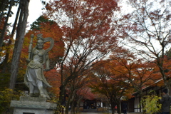 呑山観音寺の紅葉