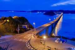 角島大橋夜景01