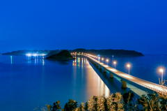 角島大橋夜景02