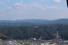 大撫山からの景色