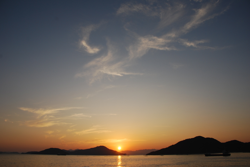 瀬戸の夕暮れ