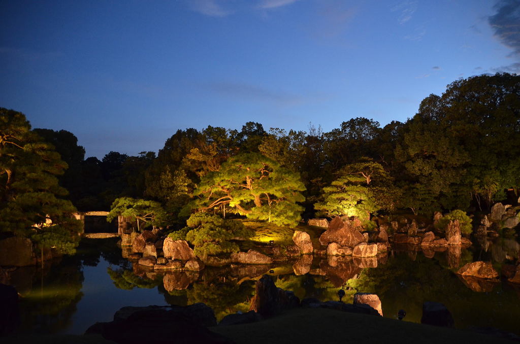 二の丸庭園～京の七夕～