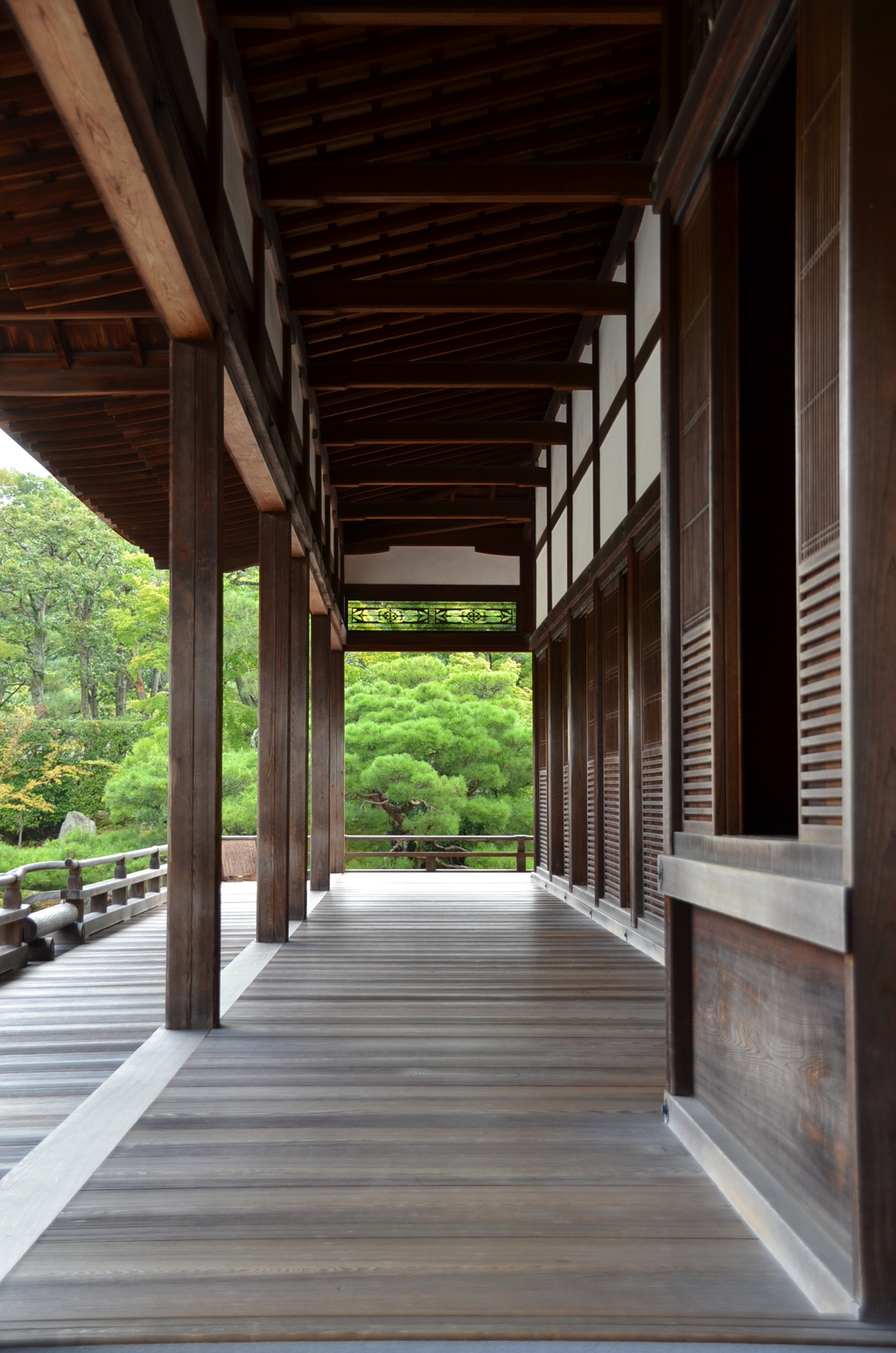 仁和寺　「宸殿回廊」