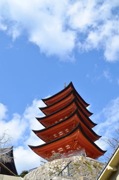 五重塔～厳島神社～