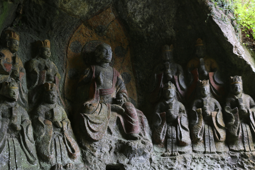 臼杵石仏にて