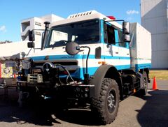 千葉県警のウニモグ