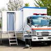 珍しいね、対策本部車