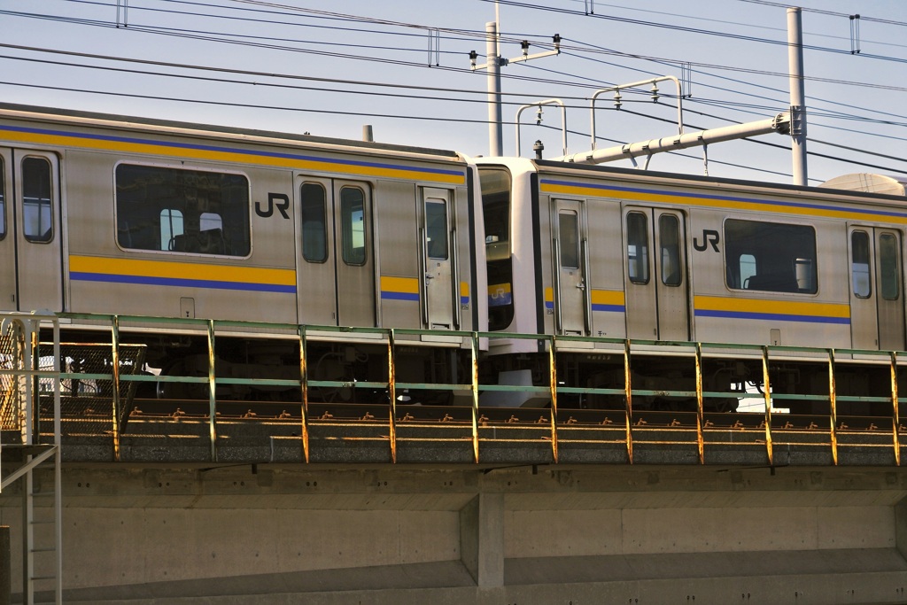 郊外の209系