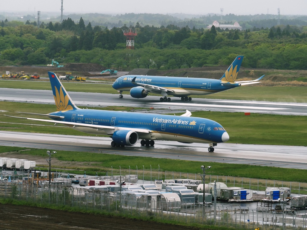 B787とA350