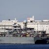 横浜港の米海軍