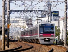復刻電車が来た