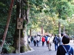 参拝をする人々