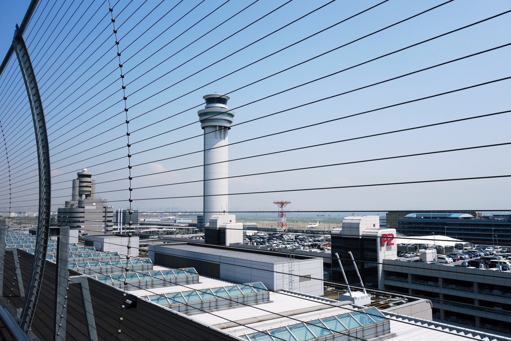 フェンスから見た風景